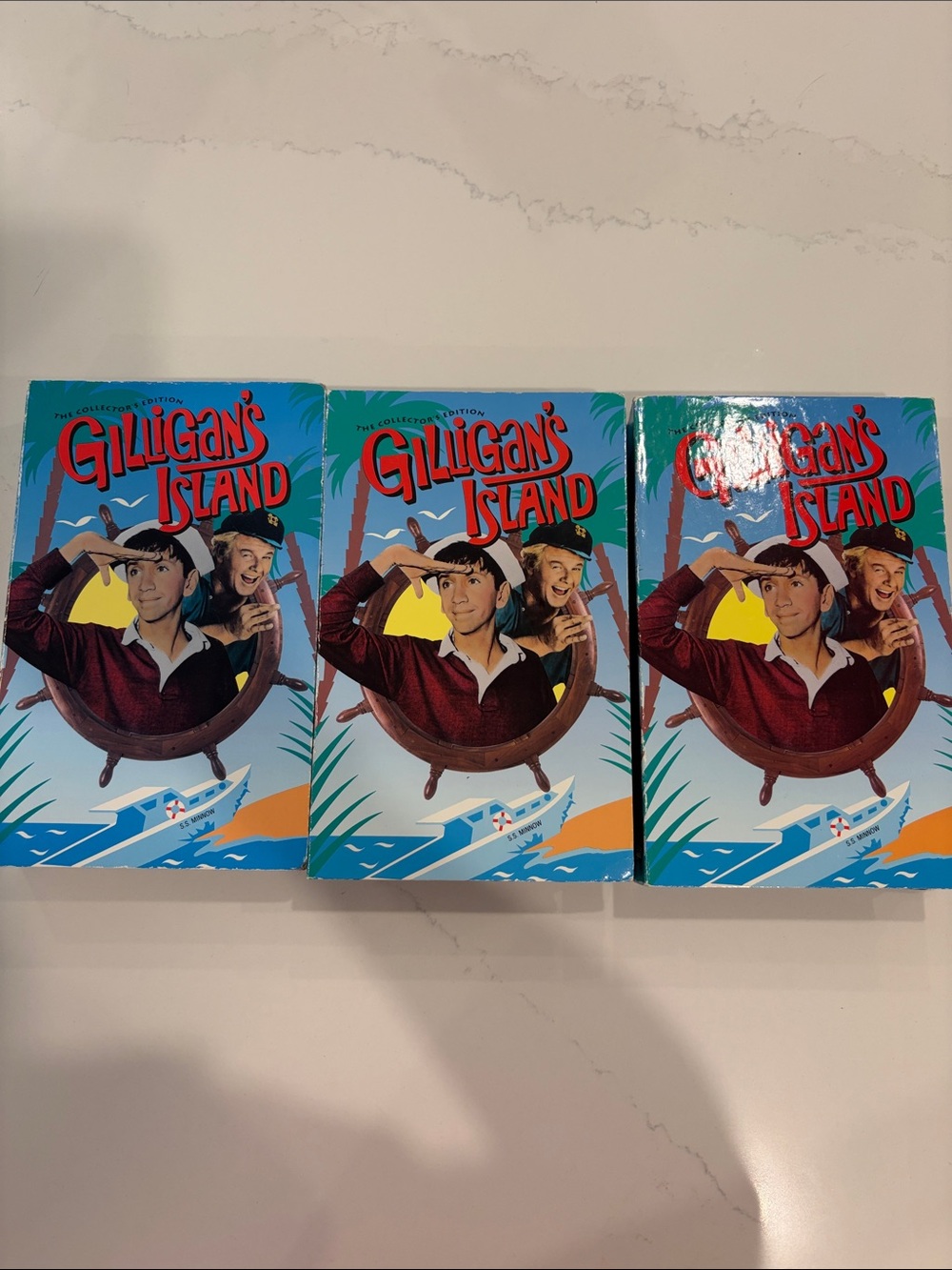 Gilligan's Island VHS set of 3 vintage